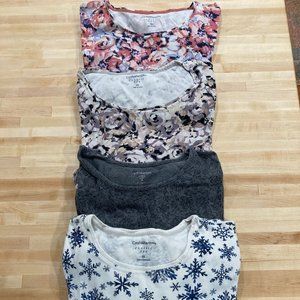 Croft & Barrow Long Sleeve Classic Tee's - 4 pcs.